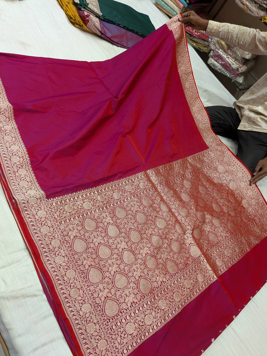 BANARASI MASHRU SILK SAREE