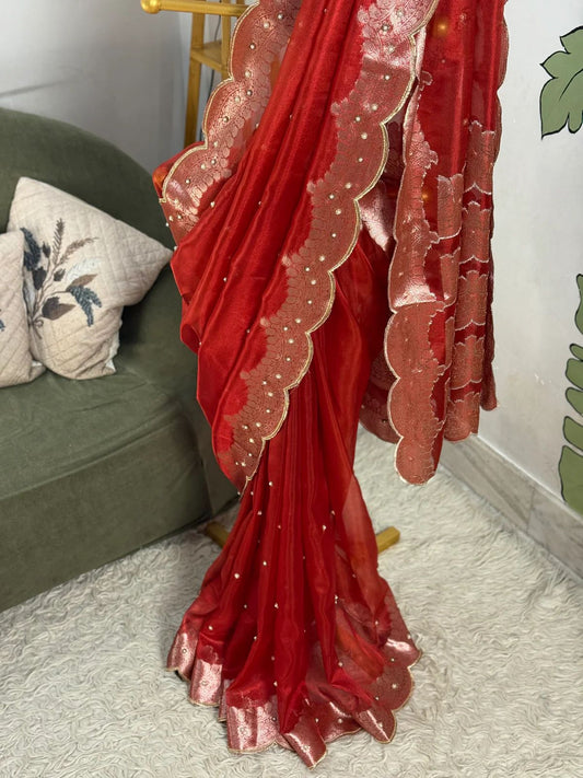 BANARASI TISSUE SILK SAREE