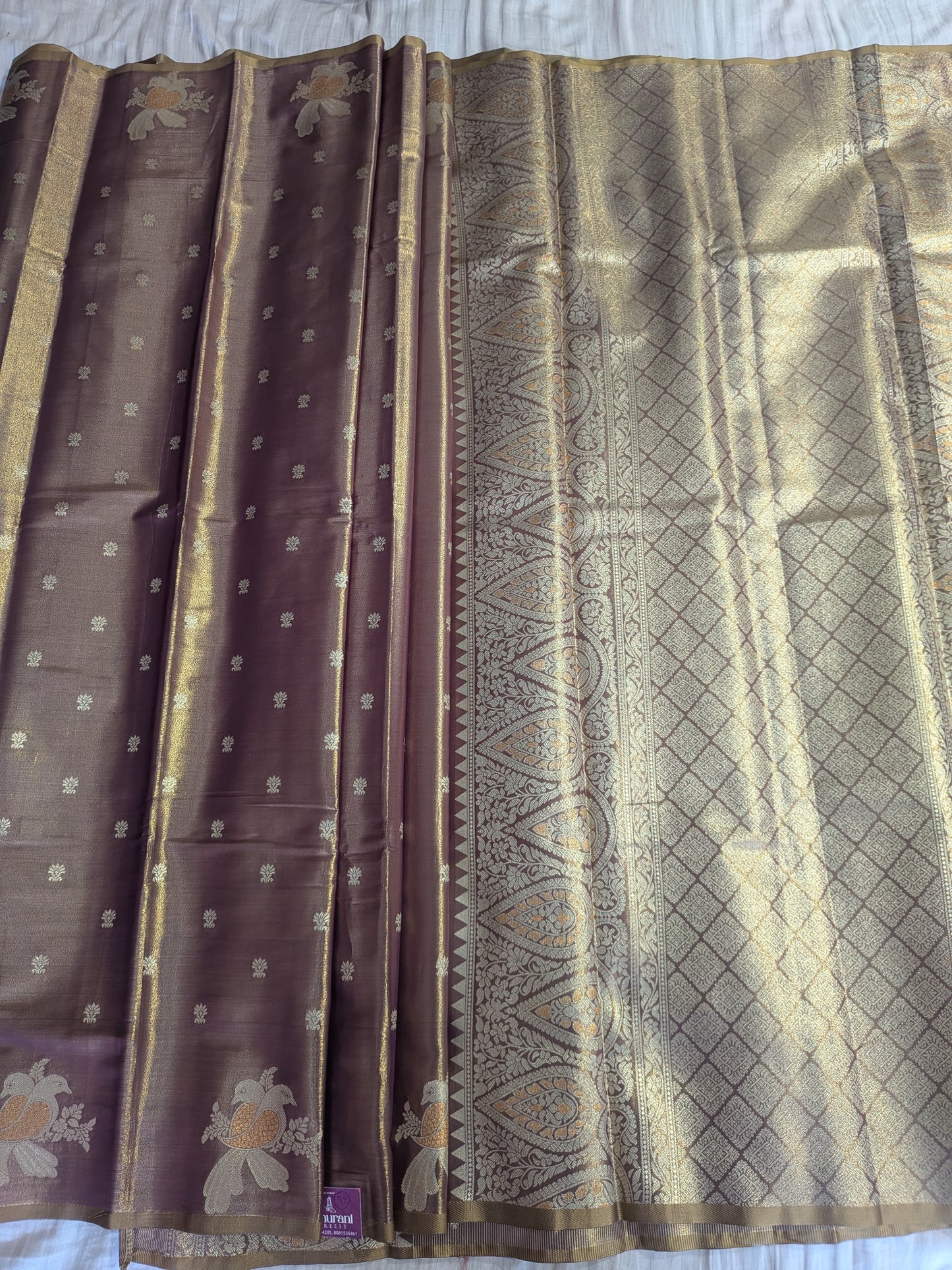 Banarasi Kanjivaram Tissue Silk Saree