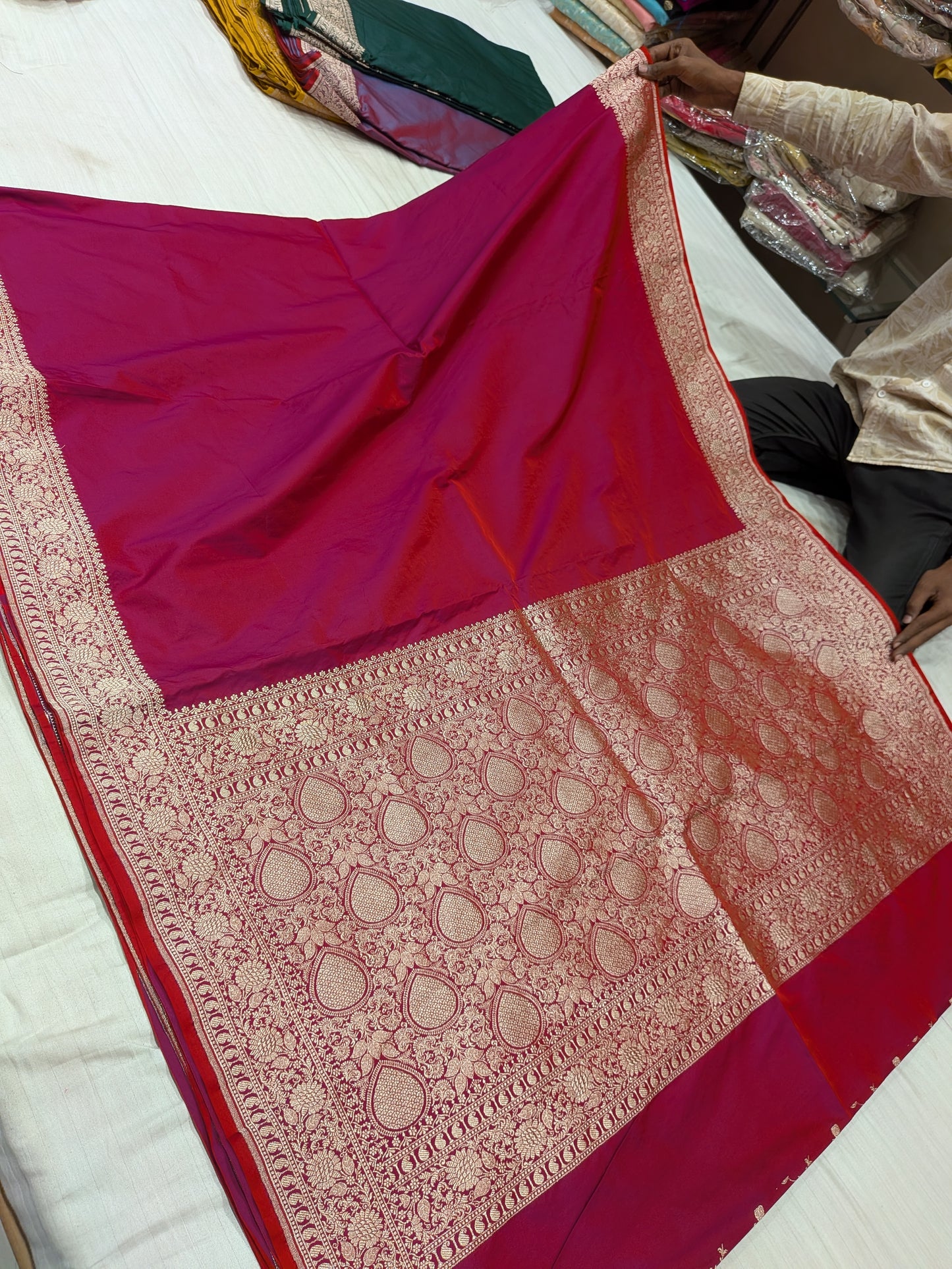 BANARASI MASHRU SILK SAREE