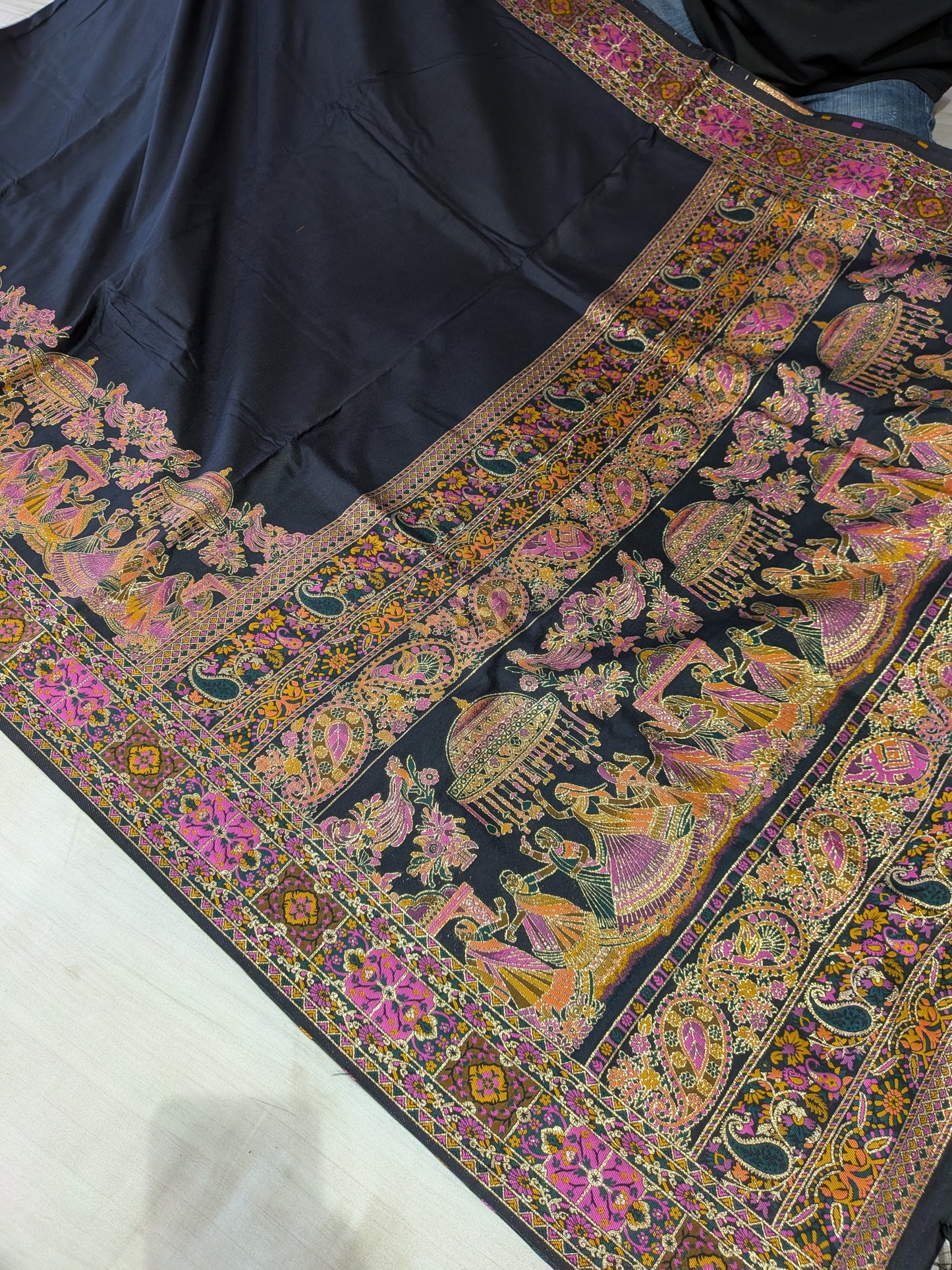 Banarasi katan silk saree