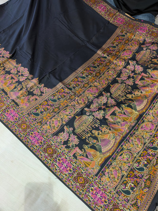 Banarasi katan silk saree