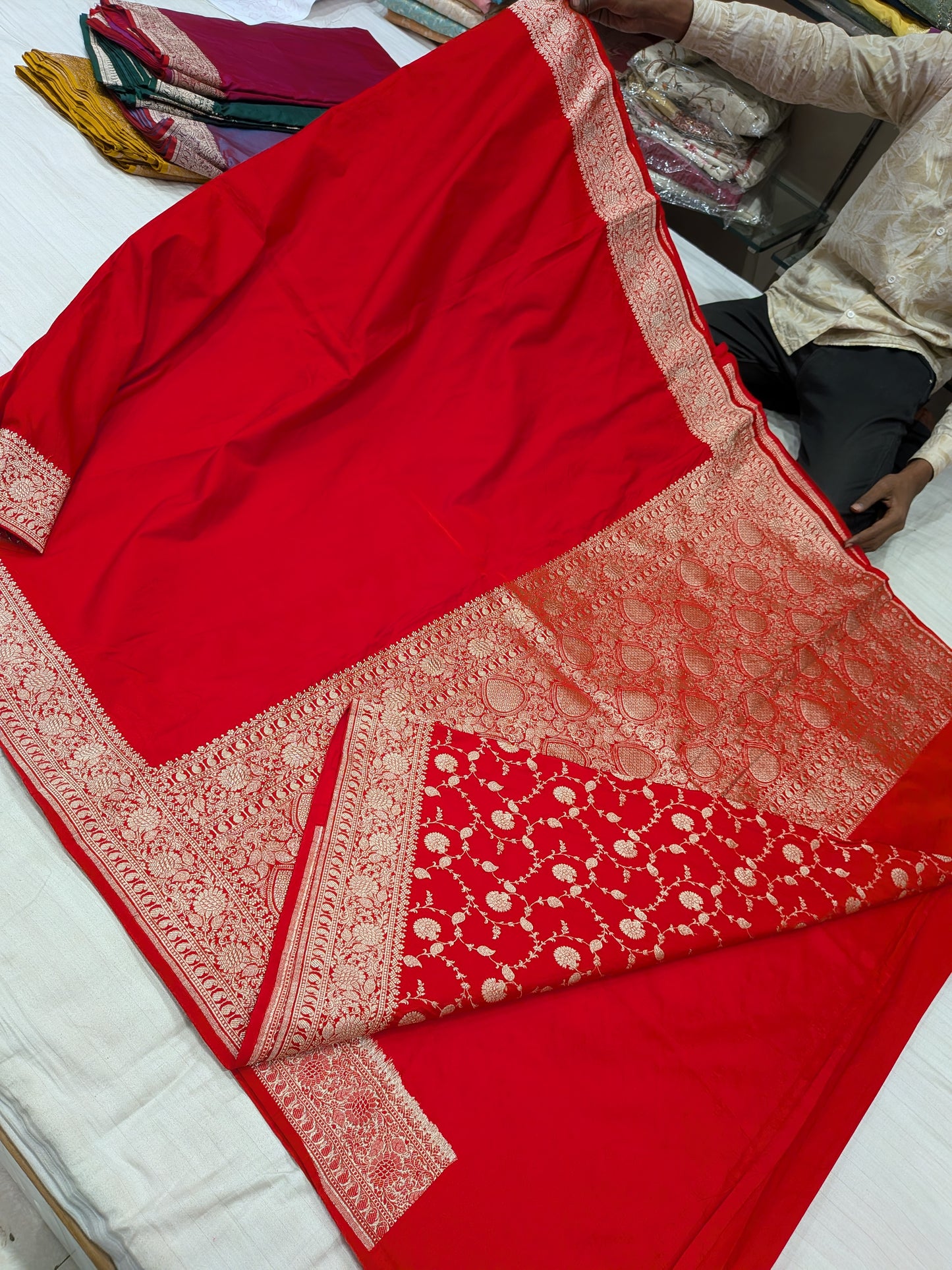 BANARASI MASHRU SILK SAREE