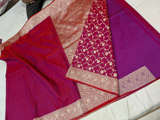 BANARASI MASHRU SILK SAREE