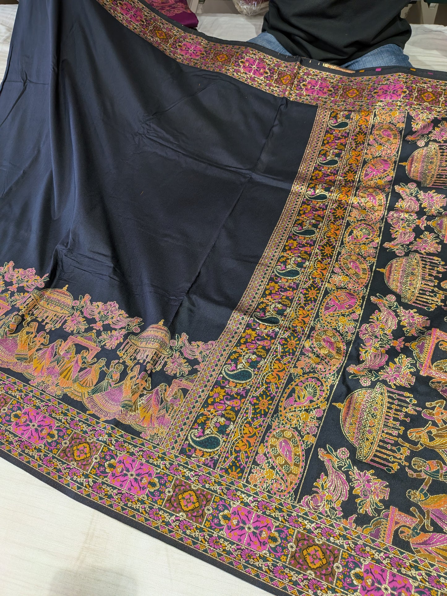 Banarasi katan silk saree