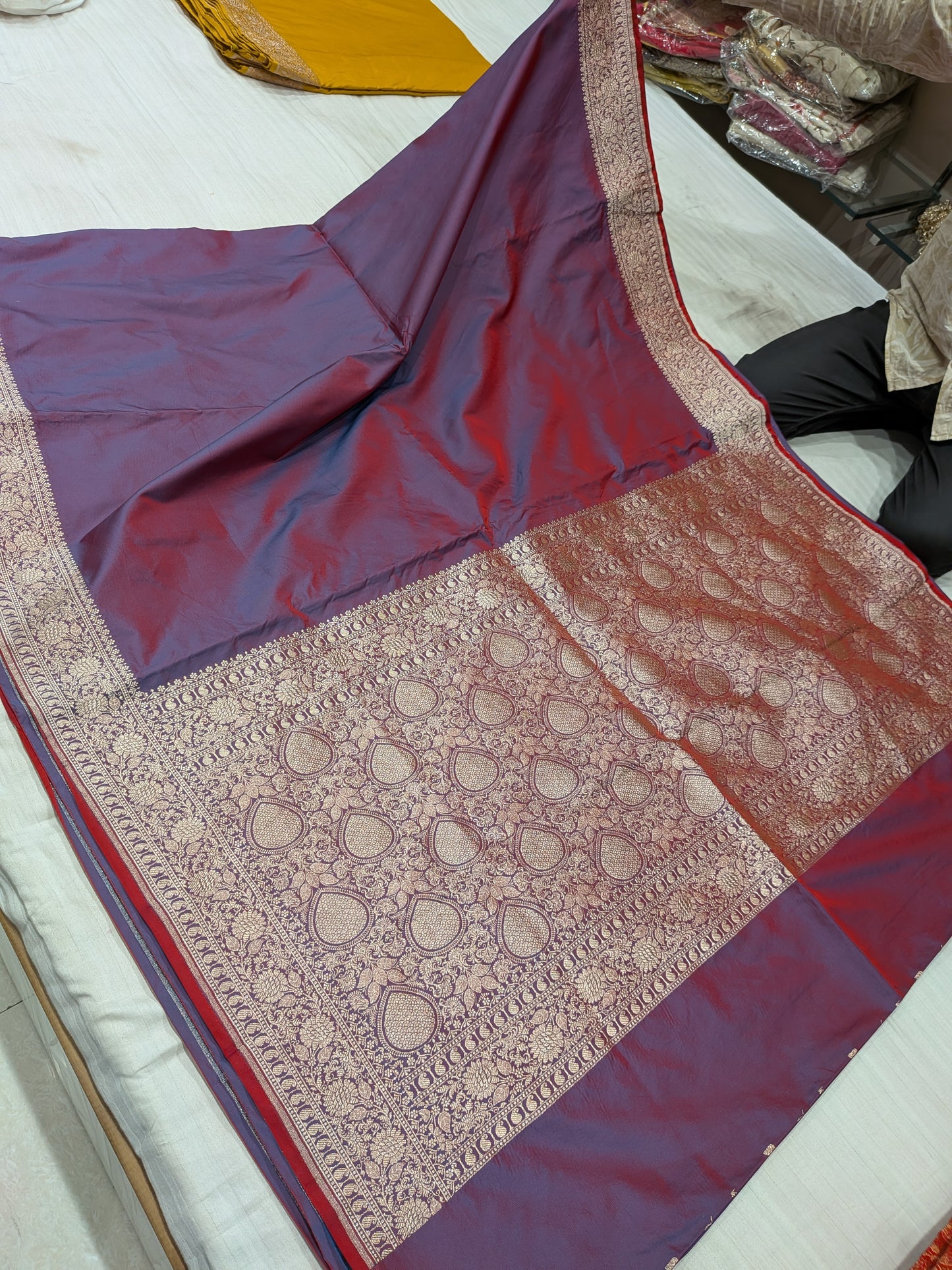BANARASI MASHRU SILK SAREE