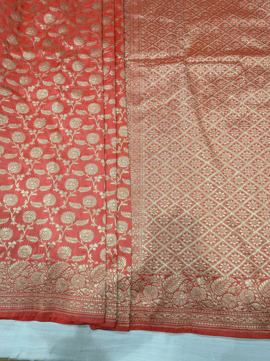 BANARASI SILK JAAL SAREE