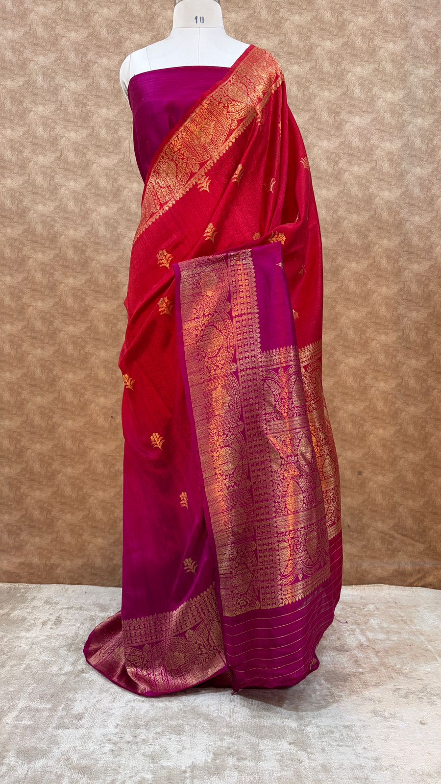 BANARASI PURE RAW MANGO SILK SAREE