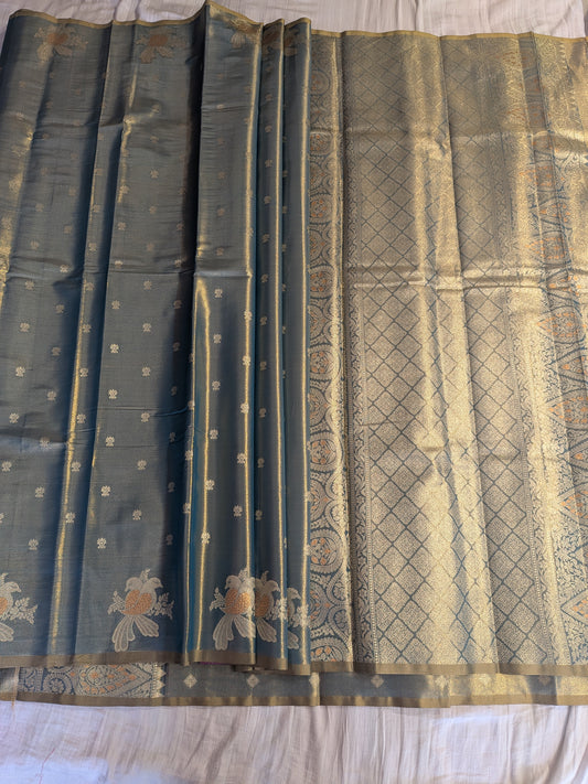 BANARASI KANJIVARAM TISSUE SILK SAREE