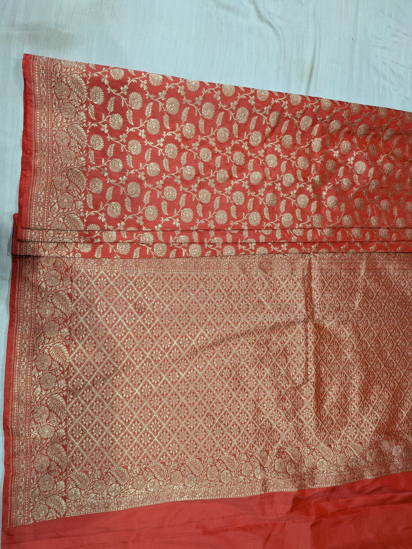 BANARASI SILK JAAL SAREE