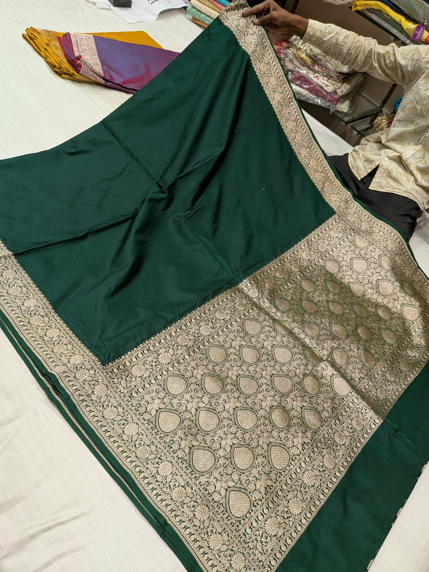 BANARASI MASHRU SILK SAREE