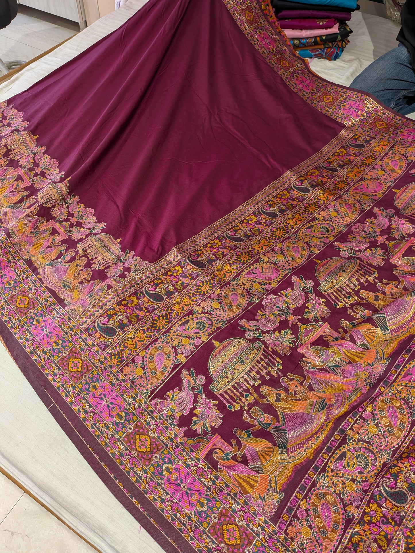 BANARASI MASHRU SILK SAREE