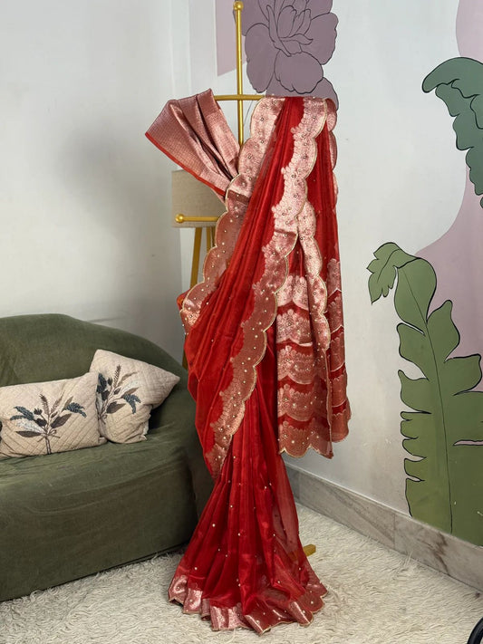 BANARASI TISSUE SILK SAREE