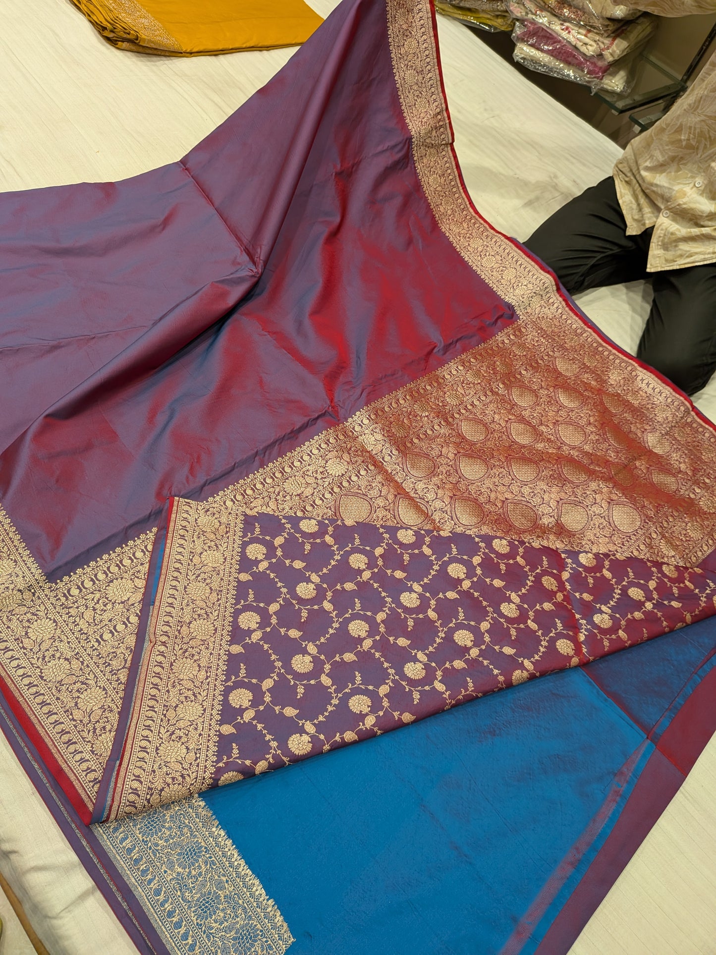 BANARASI MASHRU SILK SAREE