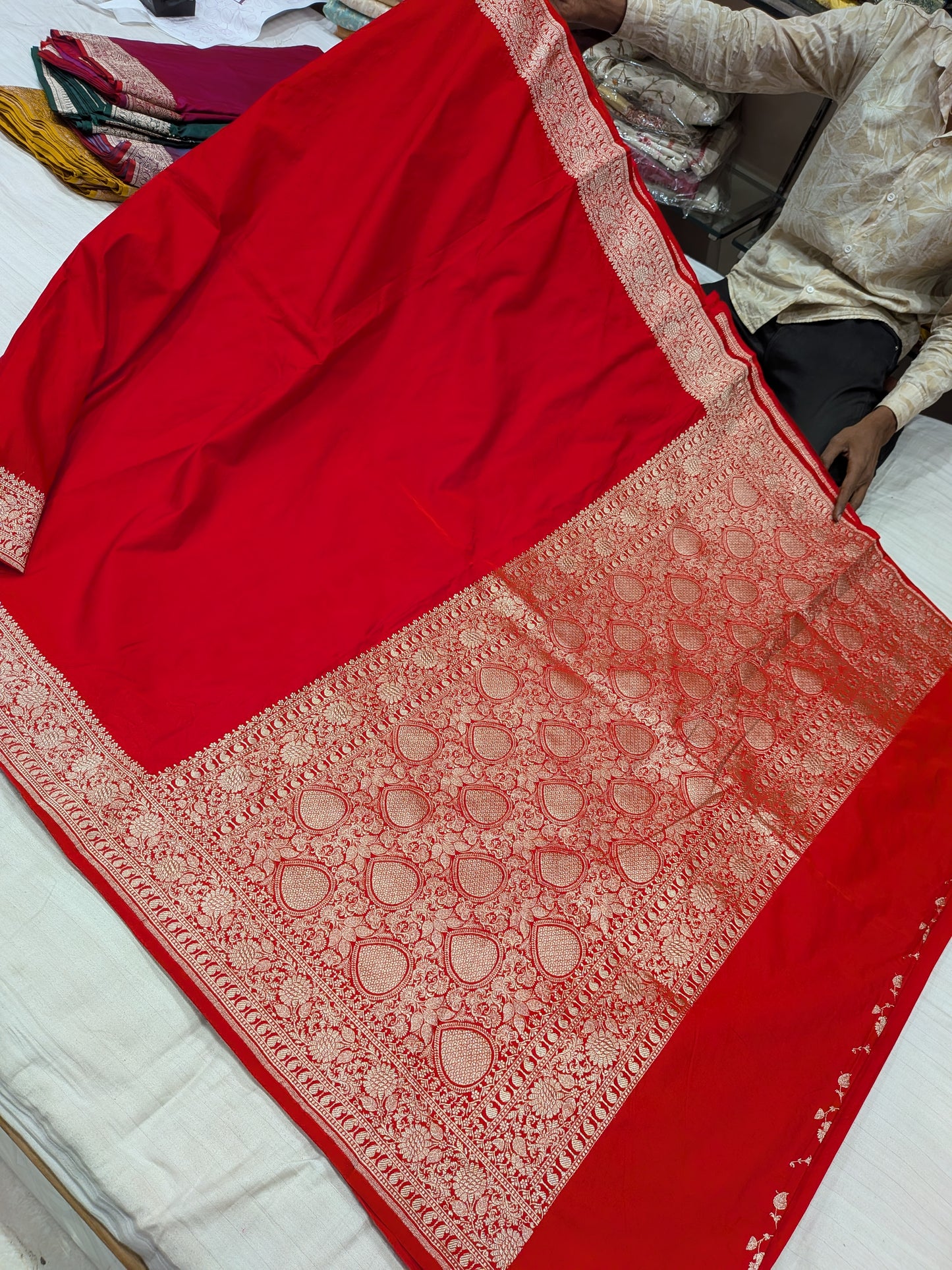BANARASI MASHRU SILK SAREE