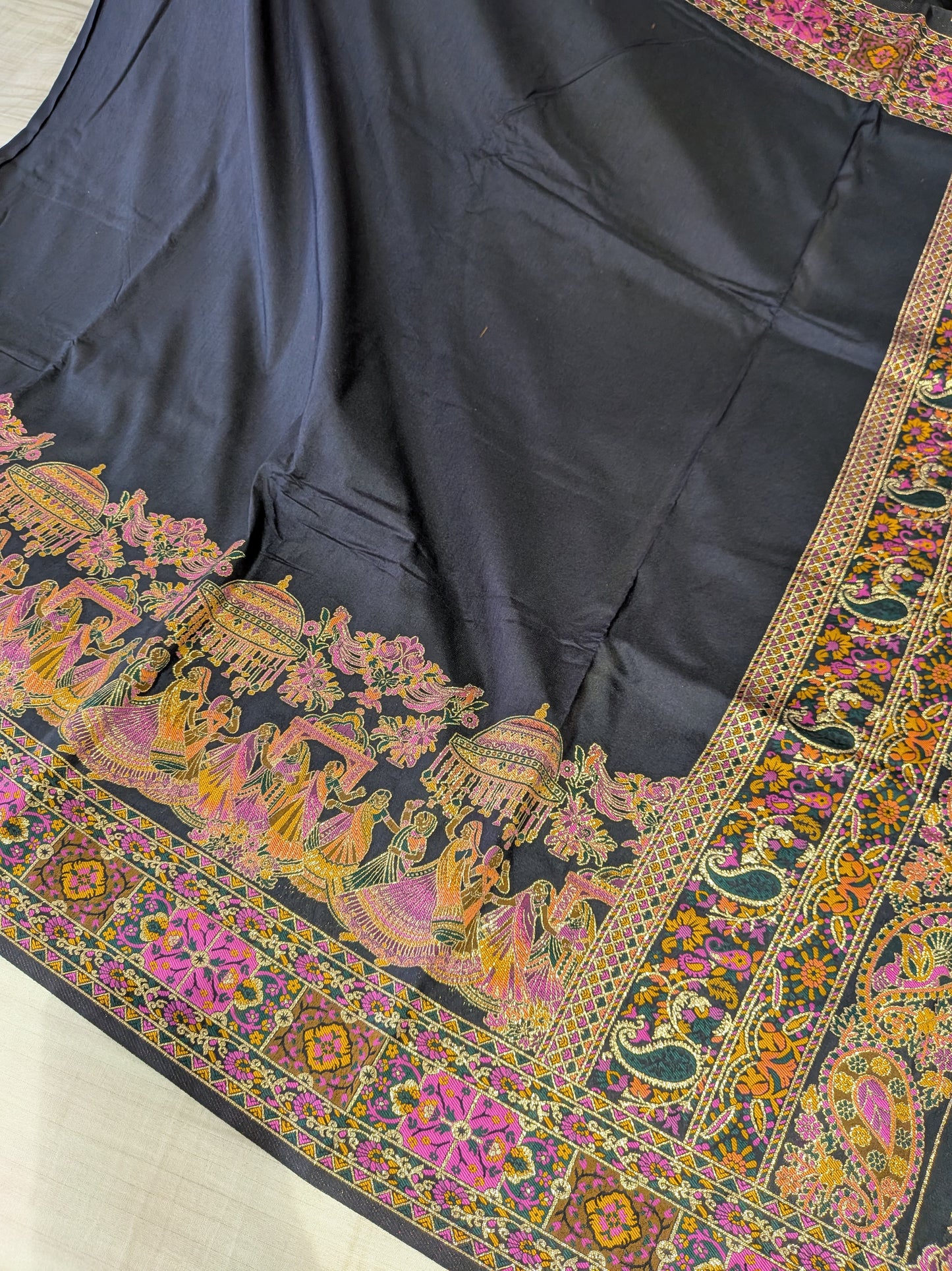 Banarasi katan silk saree