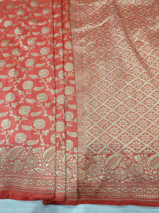 BANARASI SILK JAAL SAREE